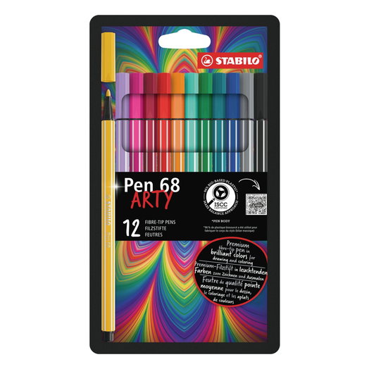 Fibrowa końcówka STABILO Pen 68 ARTY
